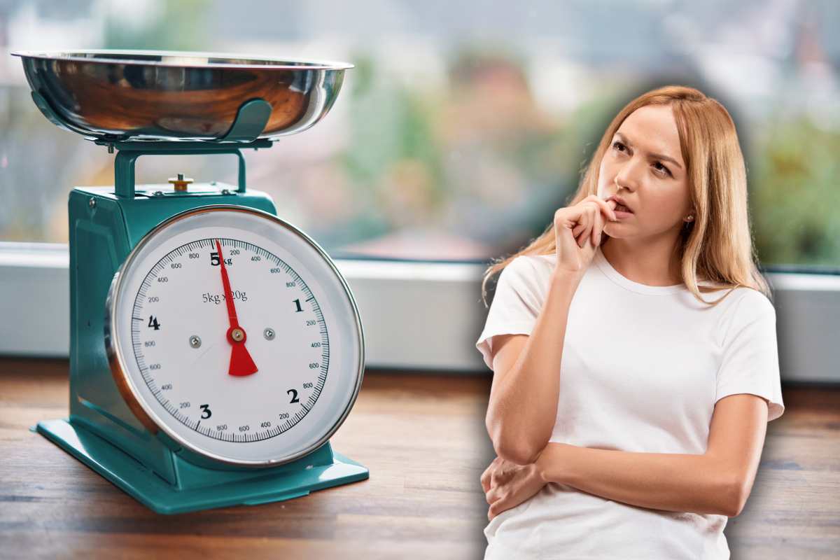 bilancia per alimenti donna