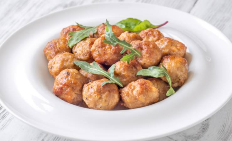 piatto di polpette