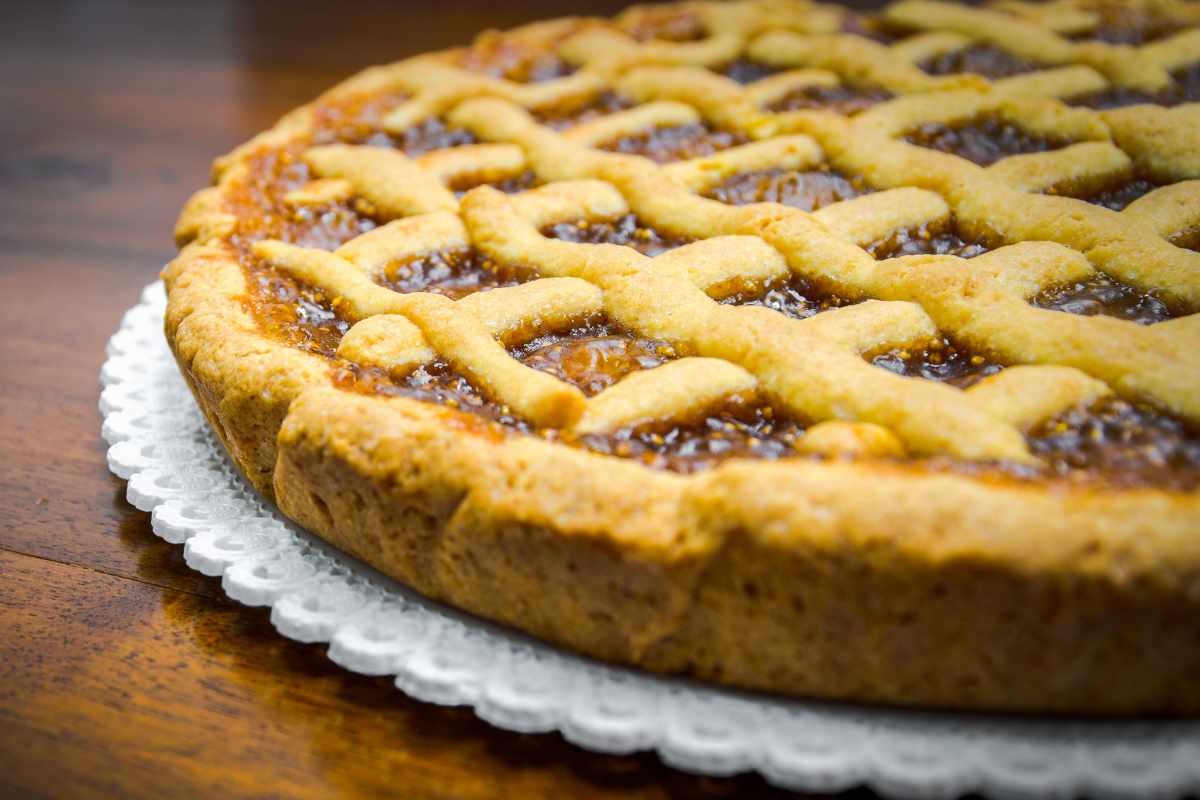 crostata confettura alle mele