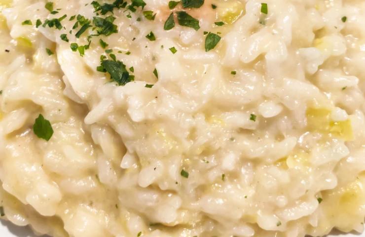 riso con crema di parmigiano