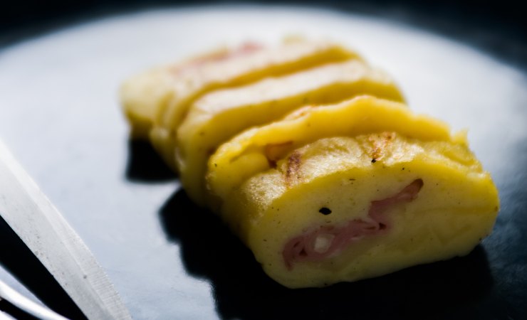 rotolo di patate a fette