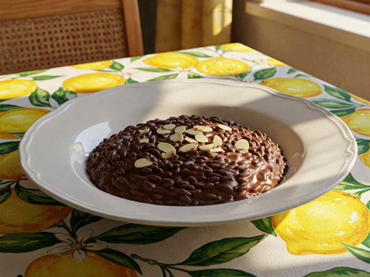 risotto al cioccolato