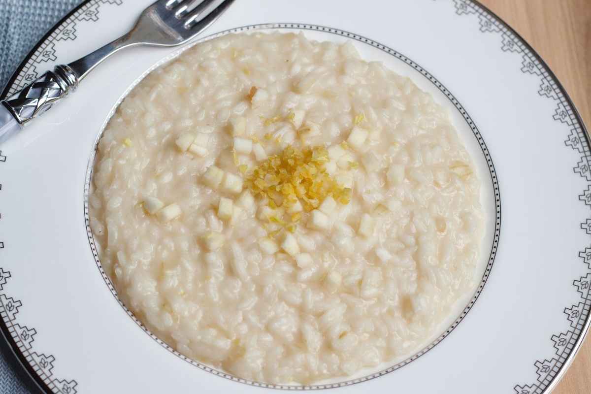 riso cremoso con limone