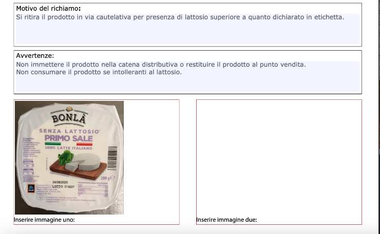 nota del ministero