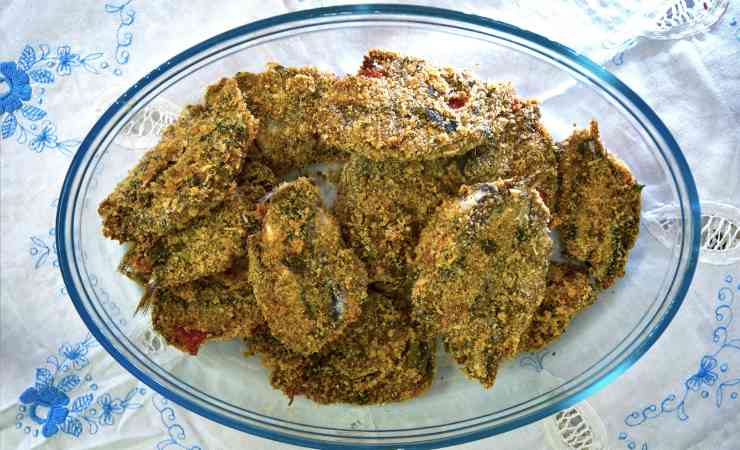 sarde impanate