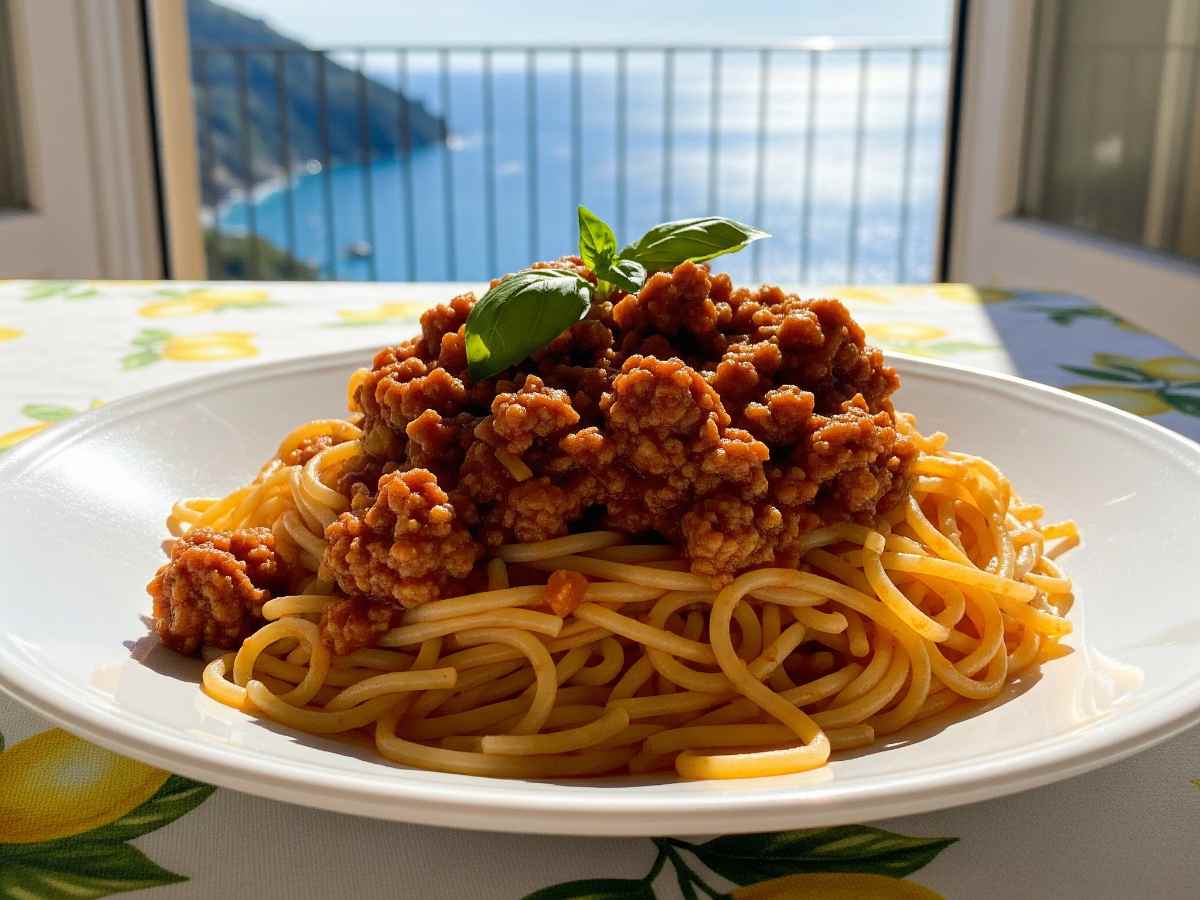 spaghetti con ragù