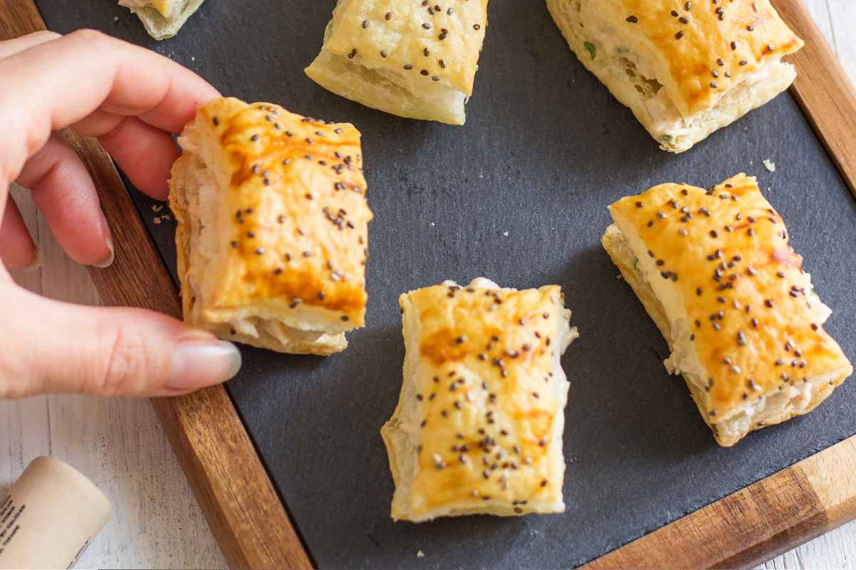 stuzzichini di pasta sfoglia