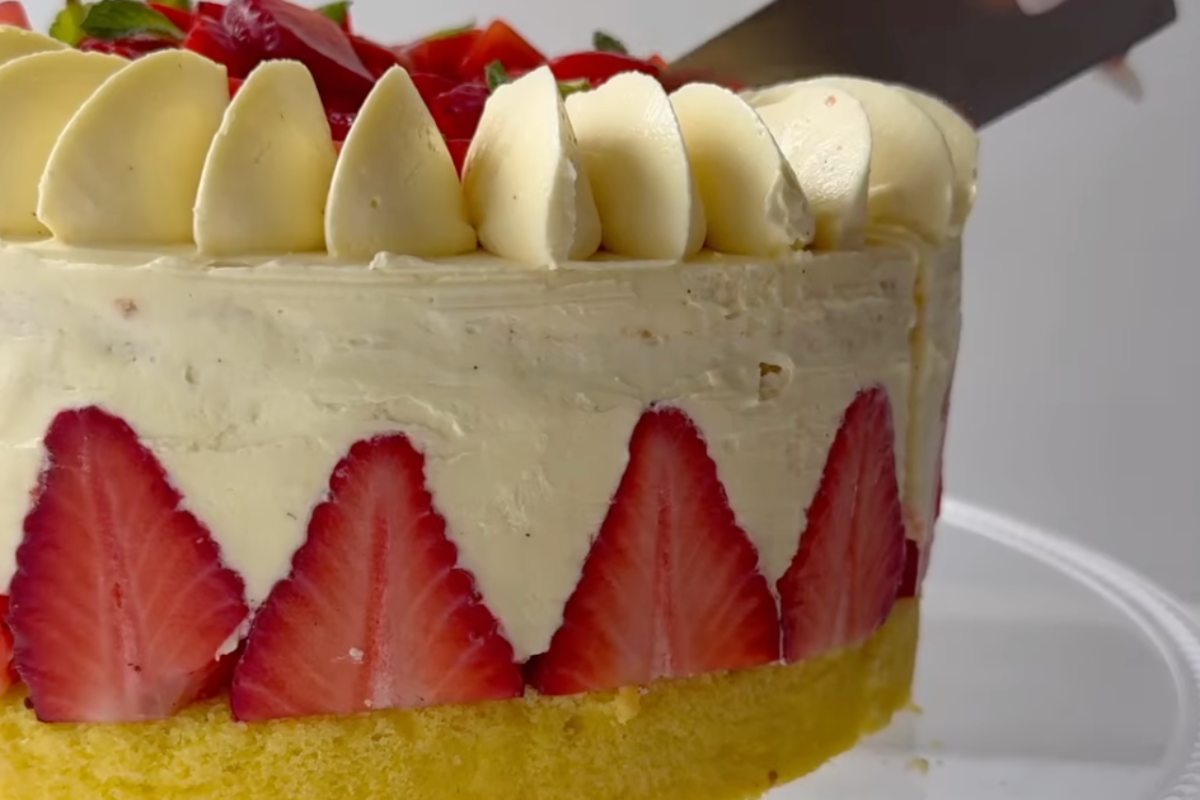 torta fragole