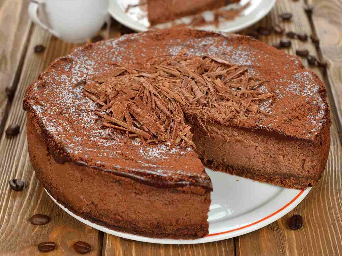 torta cremosa al cioccolato