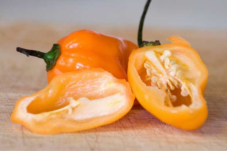 peperoni tagliati