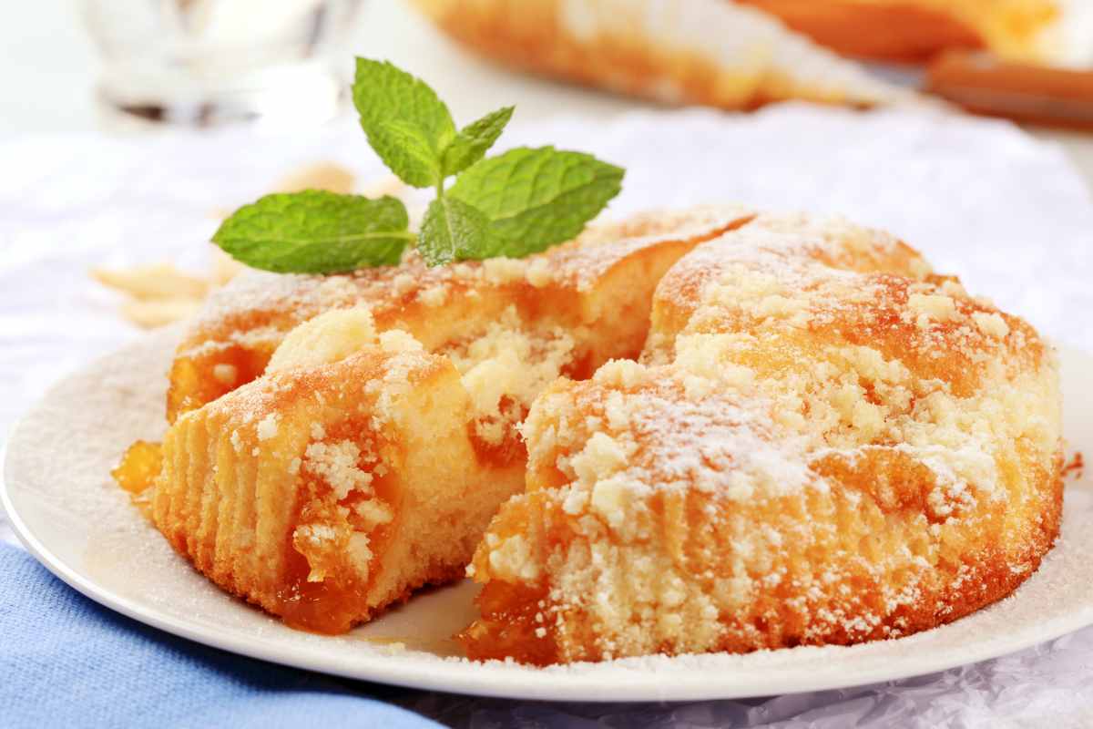 torta yogurt e albicocca