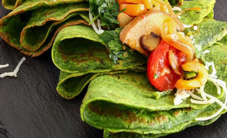 crepes di ceci e zucchine