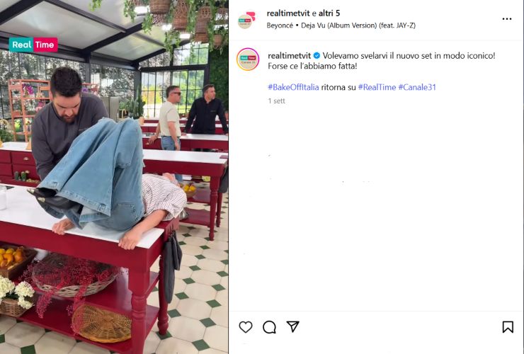 Brenda Lodigiani balla a Bake Off con i giudici