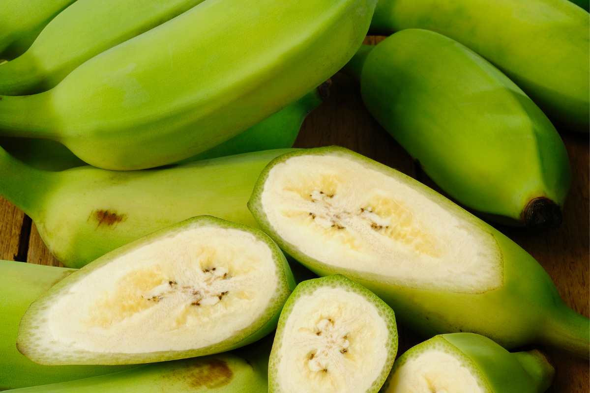 Banane verdi