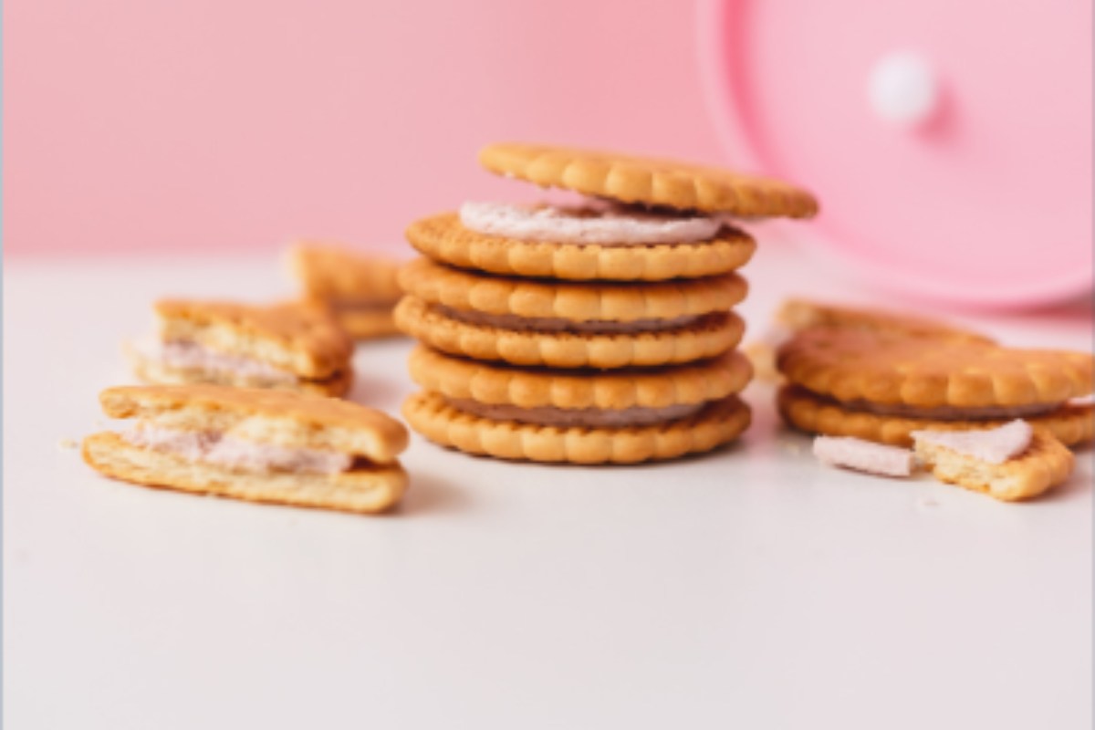 Crackers rotondi ripieni