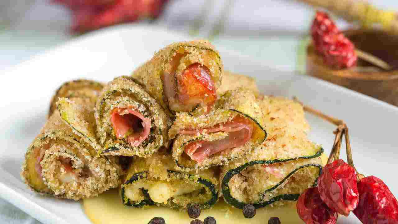 Bombette filanti di zucchine