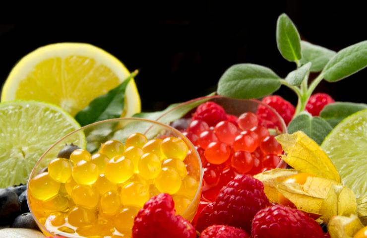 Palline caratteristiche del bubble tea