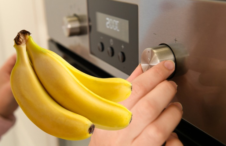 Banane e forno
