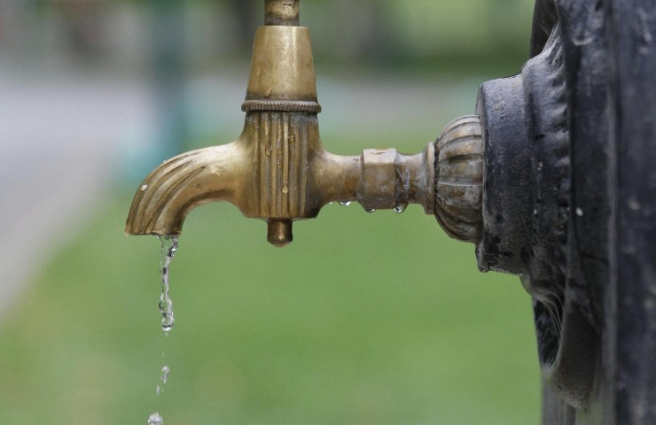 Una fontana pubblica