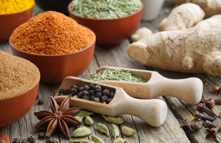 Spezie ed erbe aromatiche da usare al posto del sale