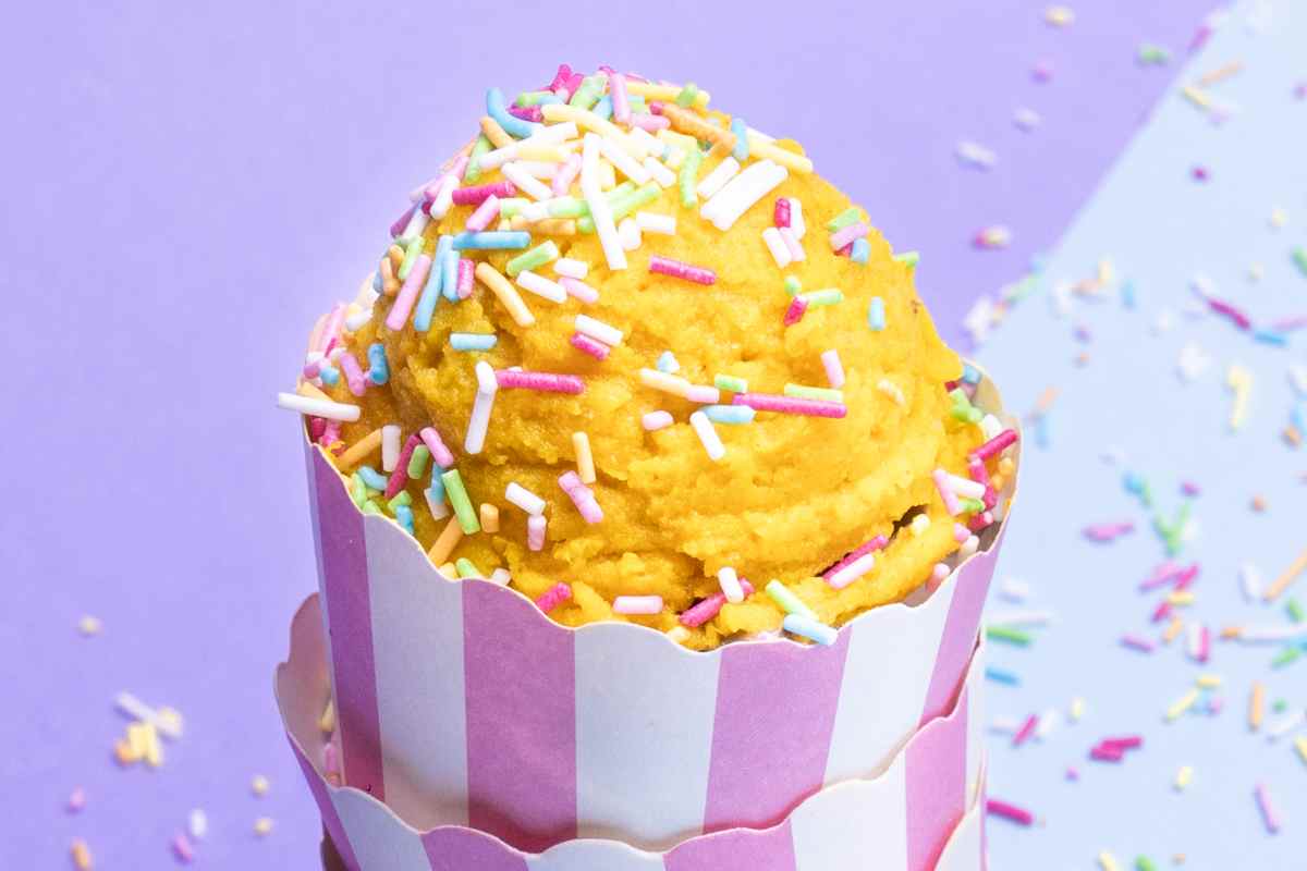 Gelato allo zafferano