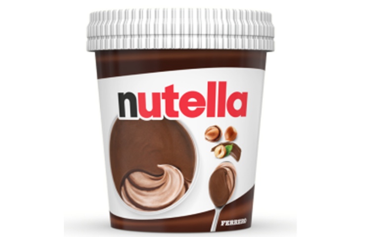 Un barattolo di Nutella Ice Cream