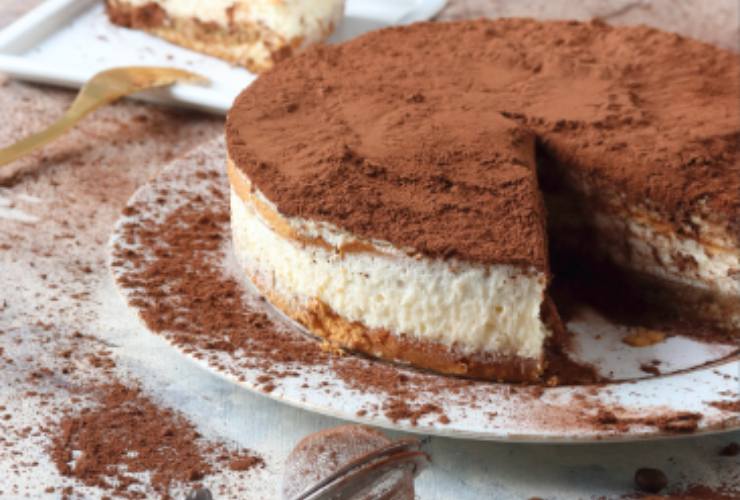 Tiramisù versione cheesecake