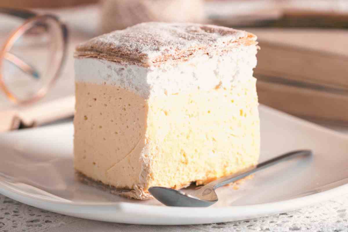Torta fredda alla crema di caffè e panna