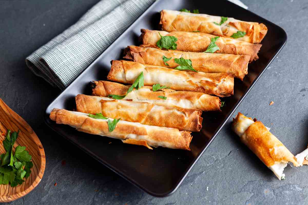 bastoncini di pasta fillo
