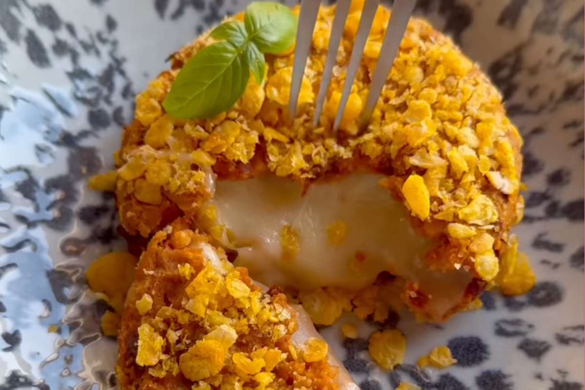 piatto con burger fagioli