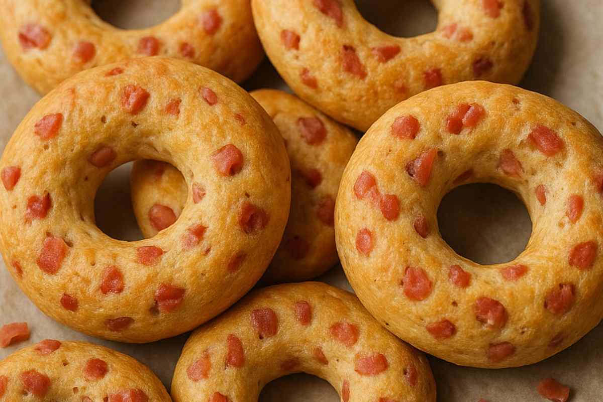 ciambelline con prosciutto