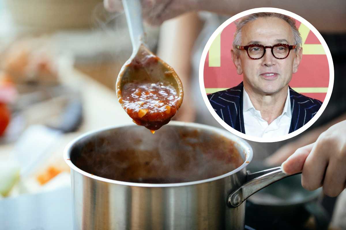 salsa nella pentola Bruno Barbieri