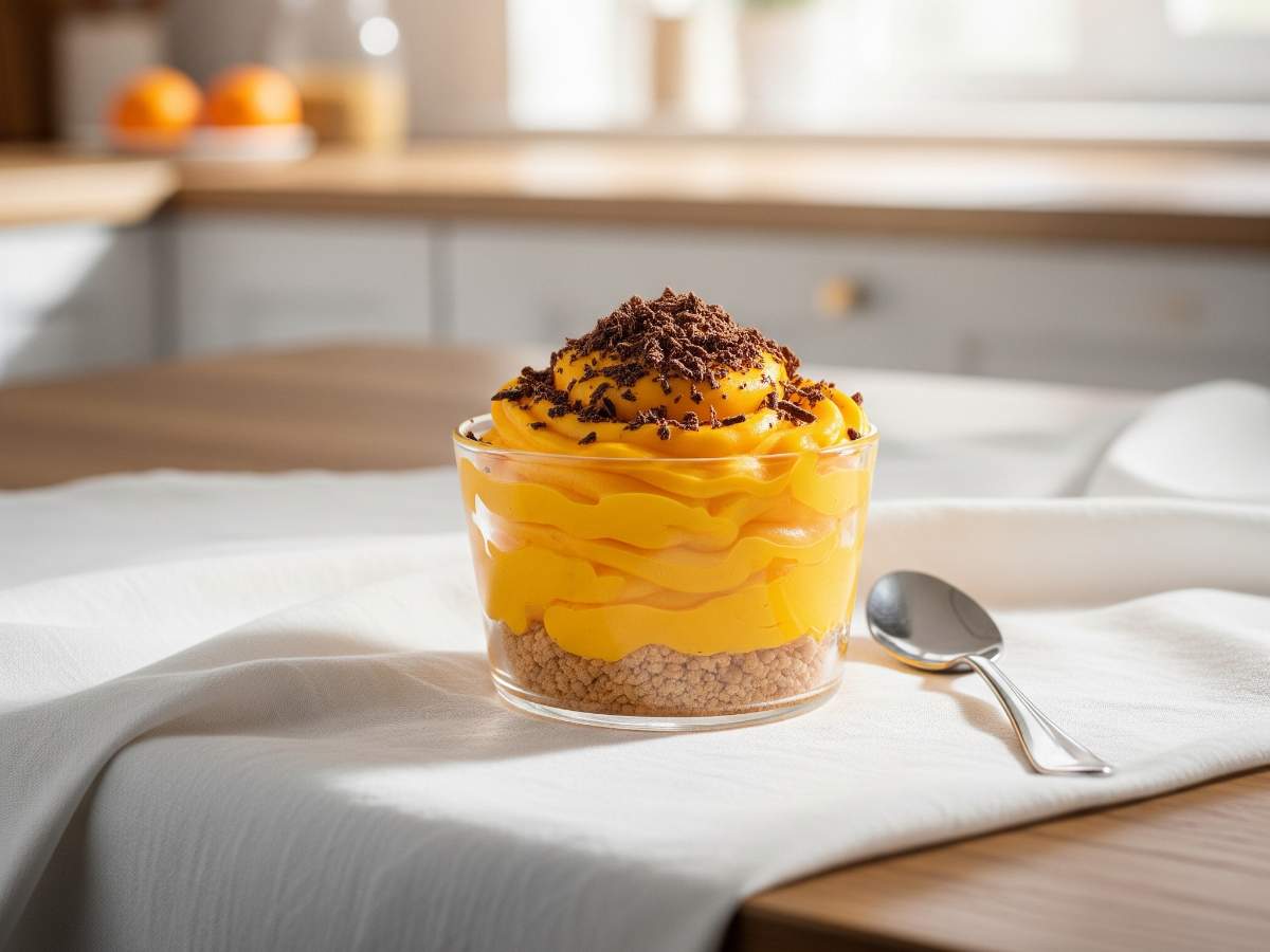 crema pasticcera all'arancia