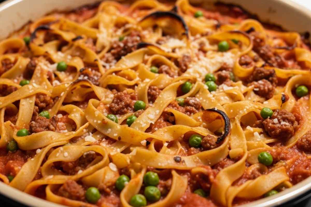 crostata di pasta in un ruoto