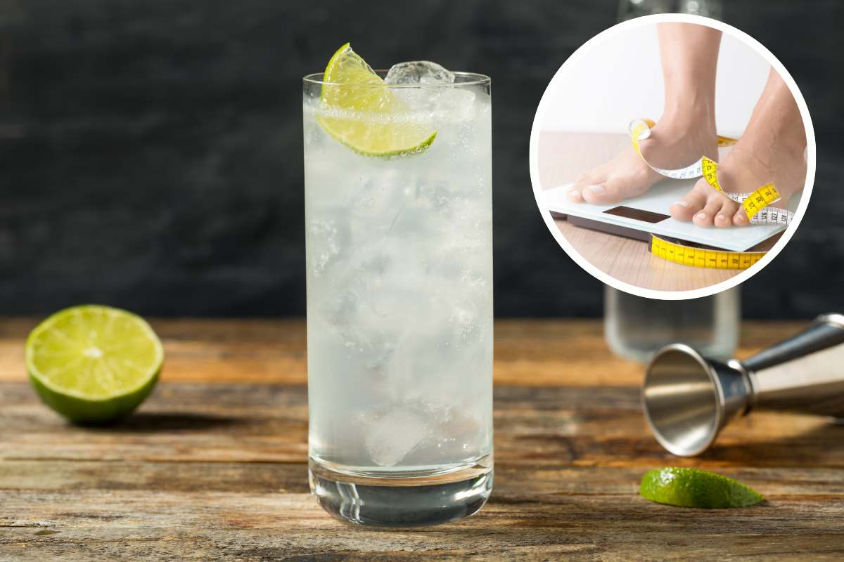 drink e bilancia pesa persona