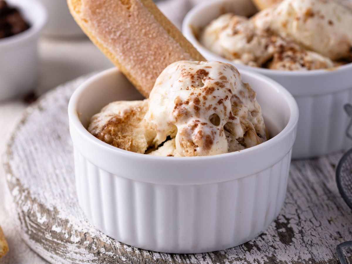 gelato con savoiardi