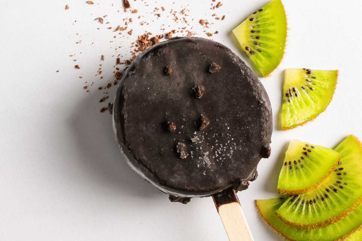 stecco kiwi e cioccolato