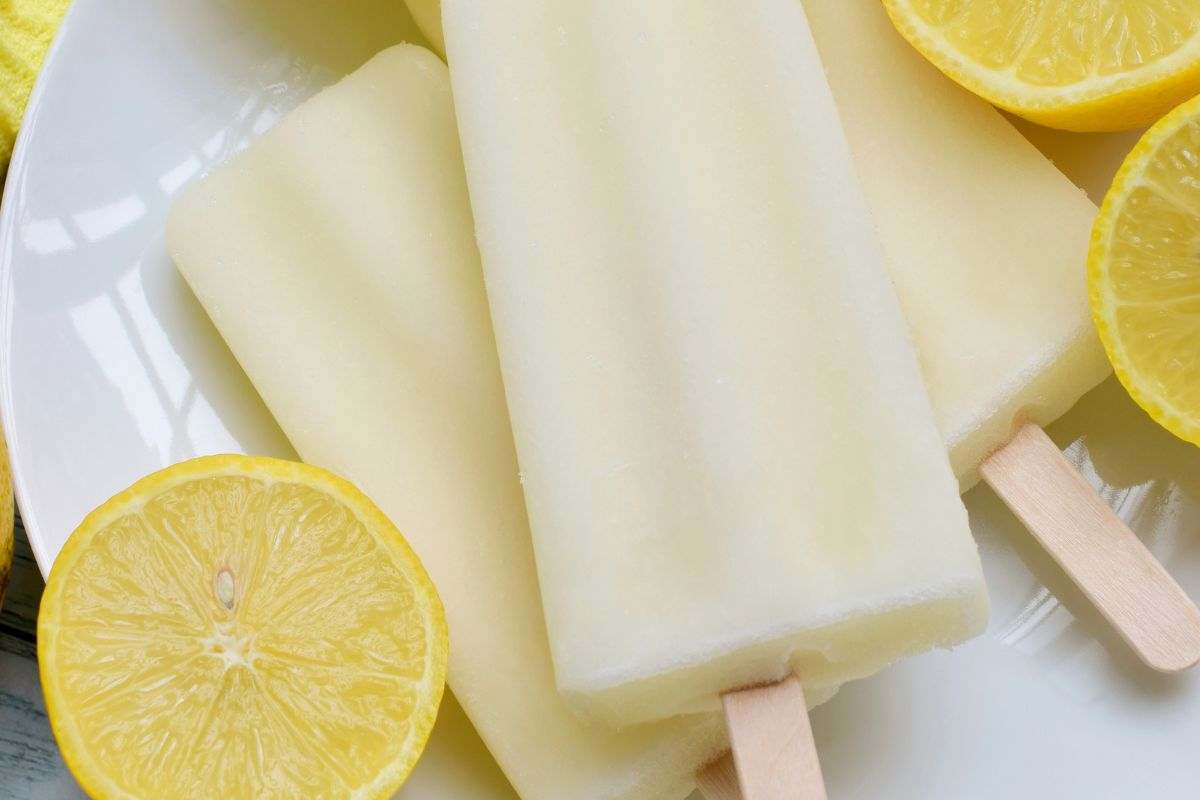 ghiaccioli al limone