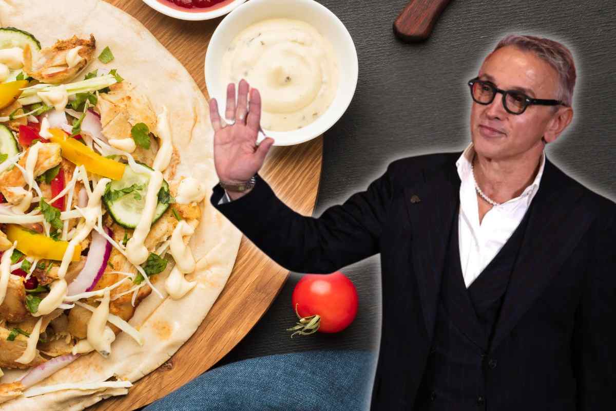 insalata su piadina Bruno Barbieri