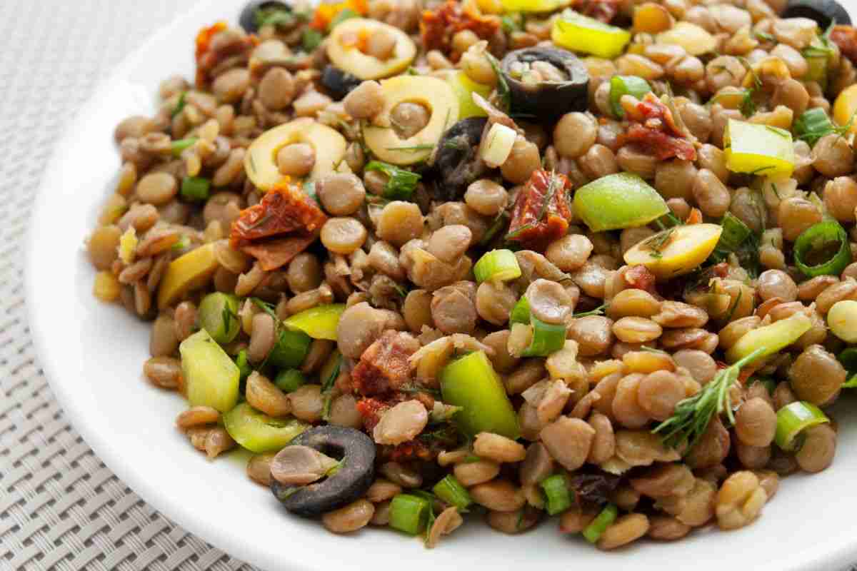 insalata di lenticchie