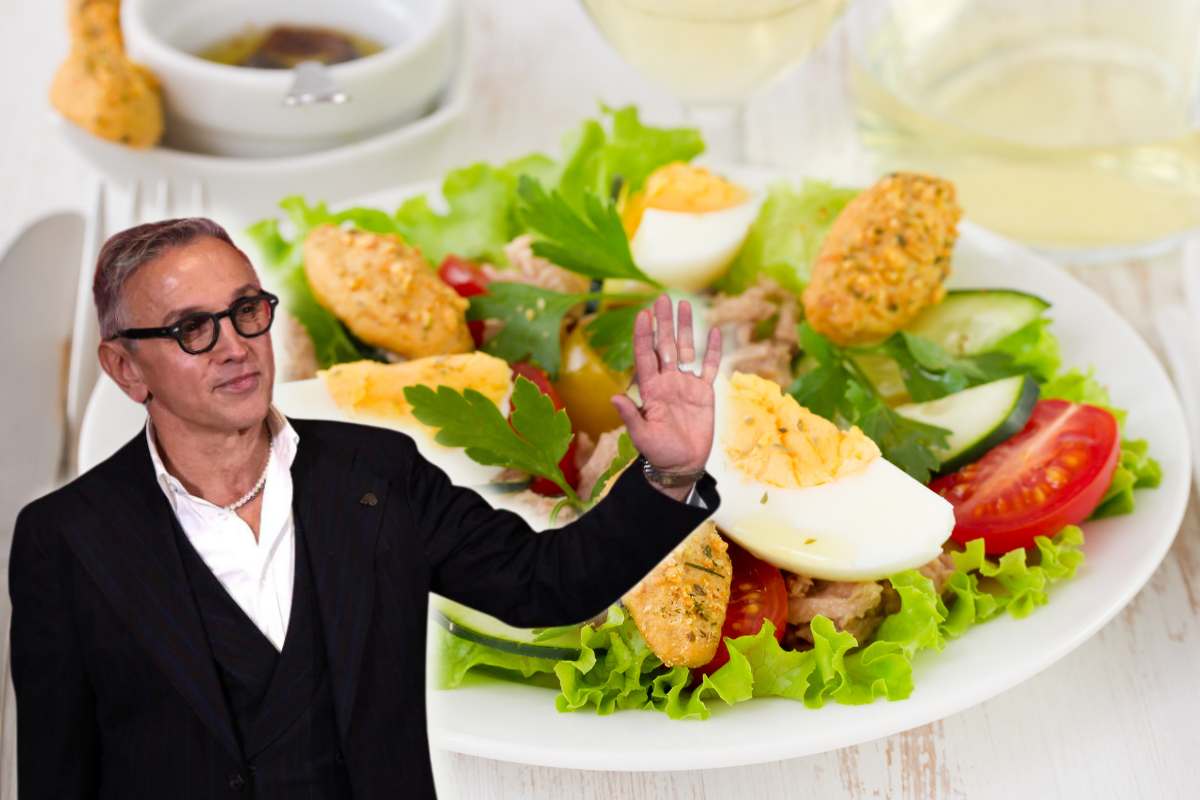 insalata tonno e uova sode Bruno Barbieri