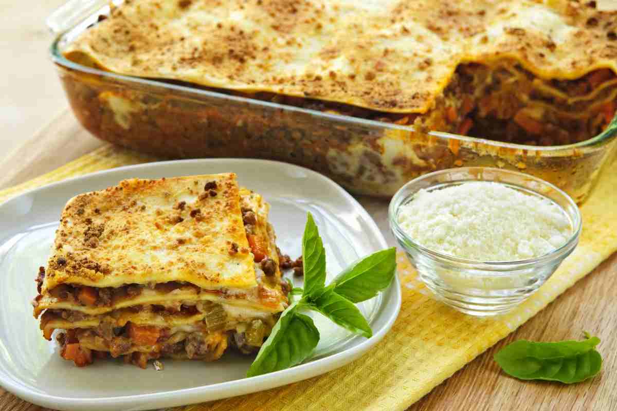 lasagne al sugo