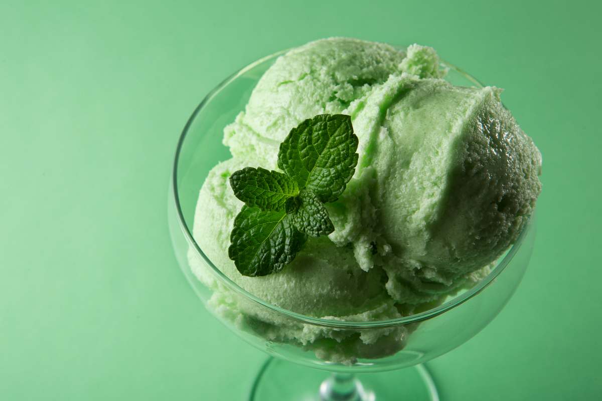 mousse alla menta