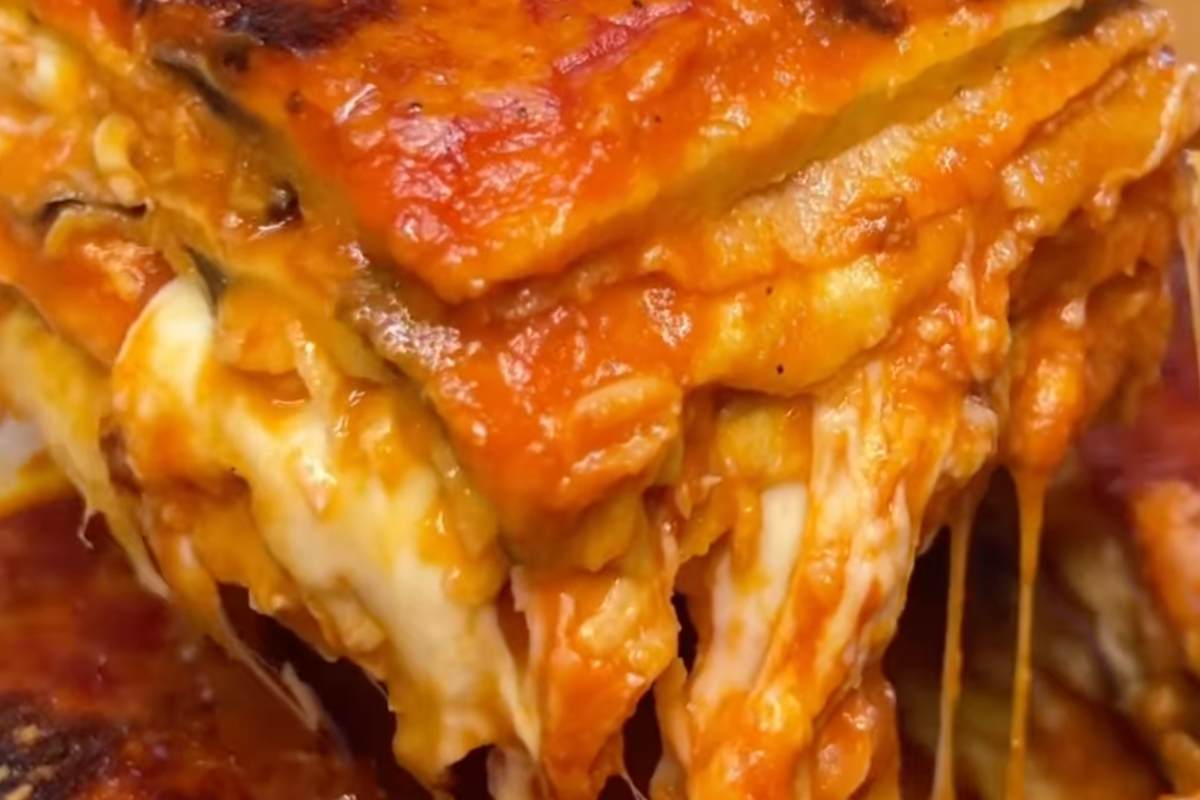 parmigiana di melanzane fetta