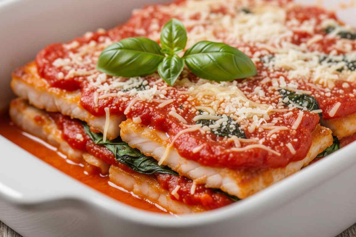 parmigiana con pesce spada