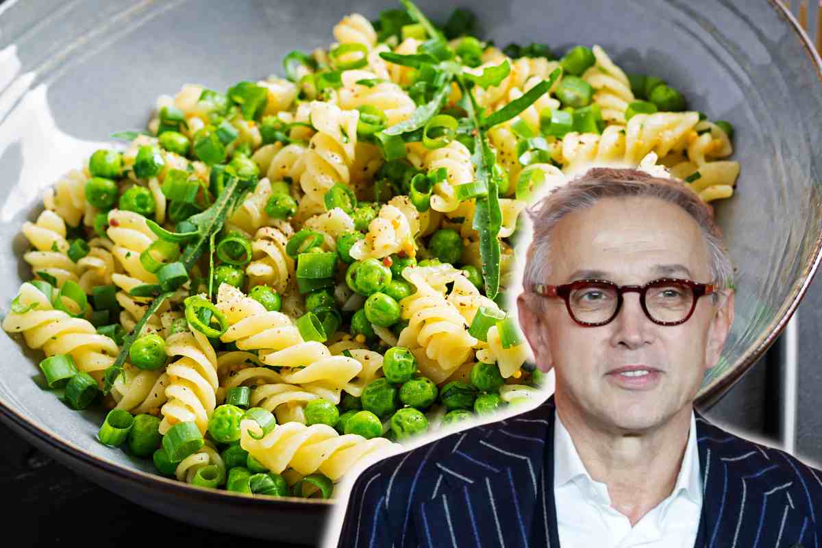 pasta e piselli Bruno Barbieri