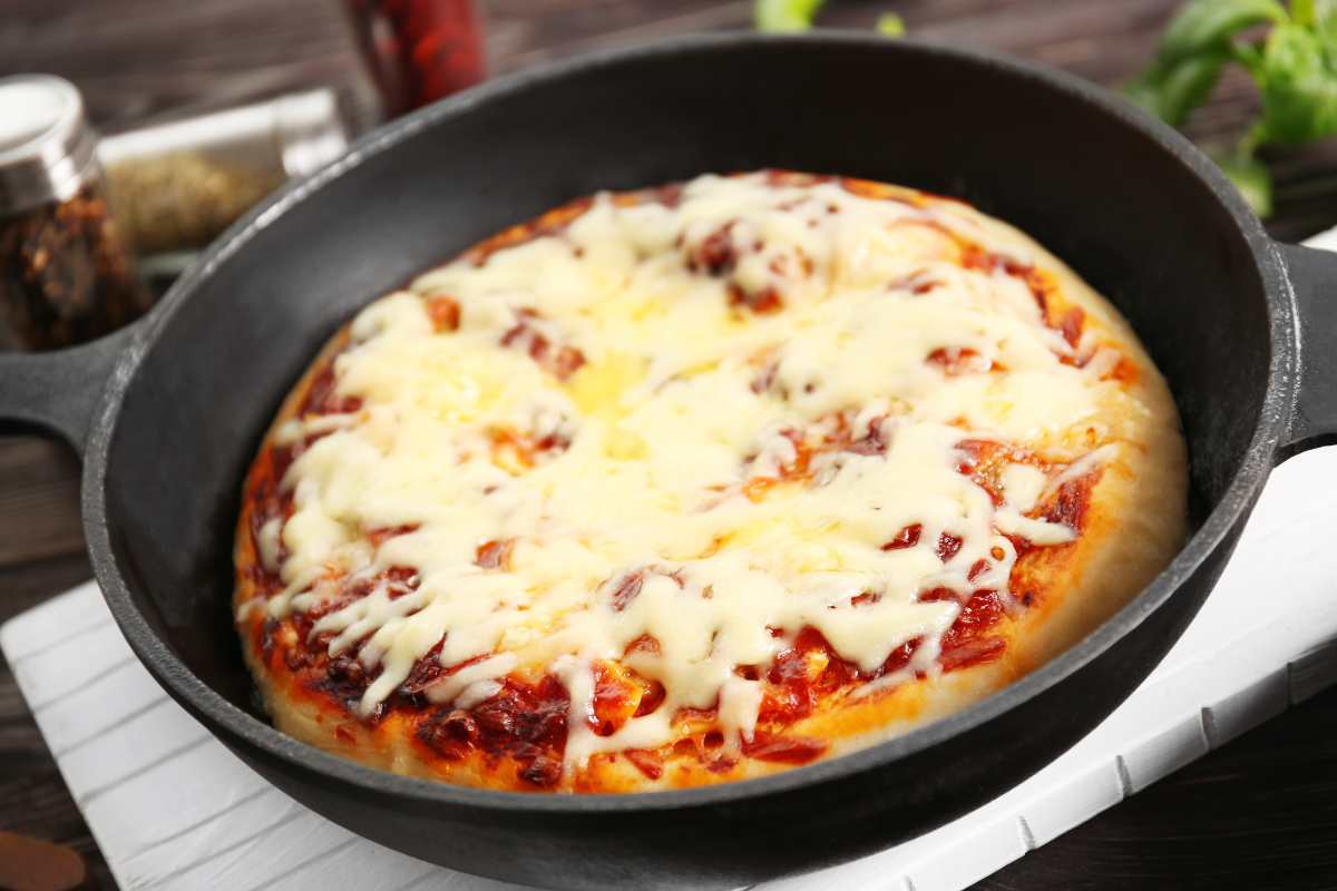 pizza in padella