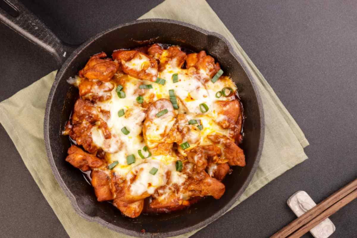 padella con pollo alla pizzaiola