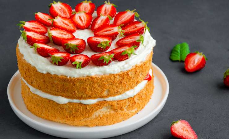 torta alle fragole