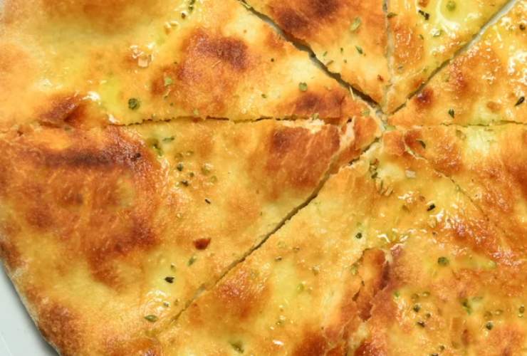 focaccia tagliata a fette